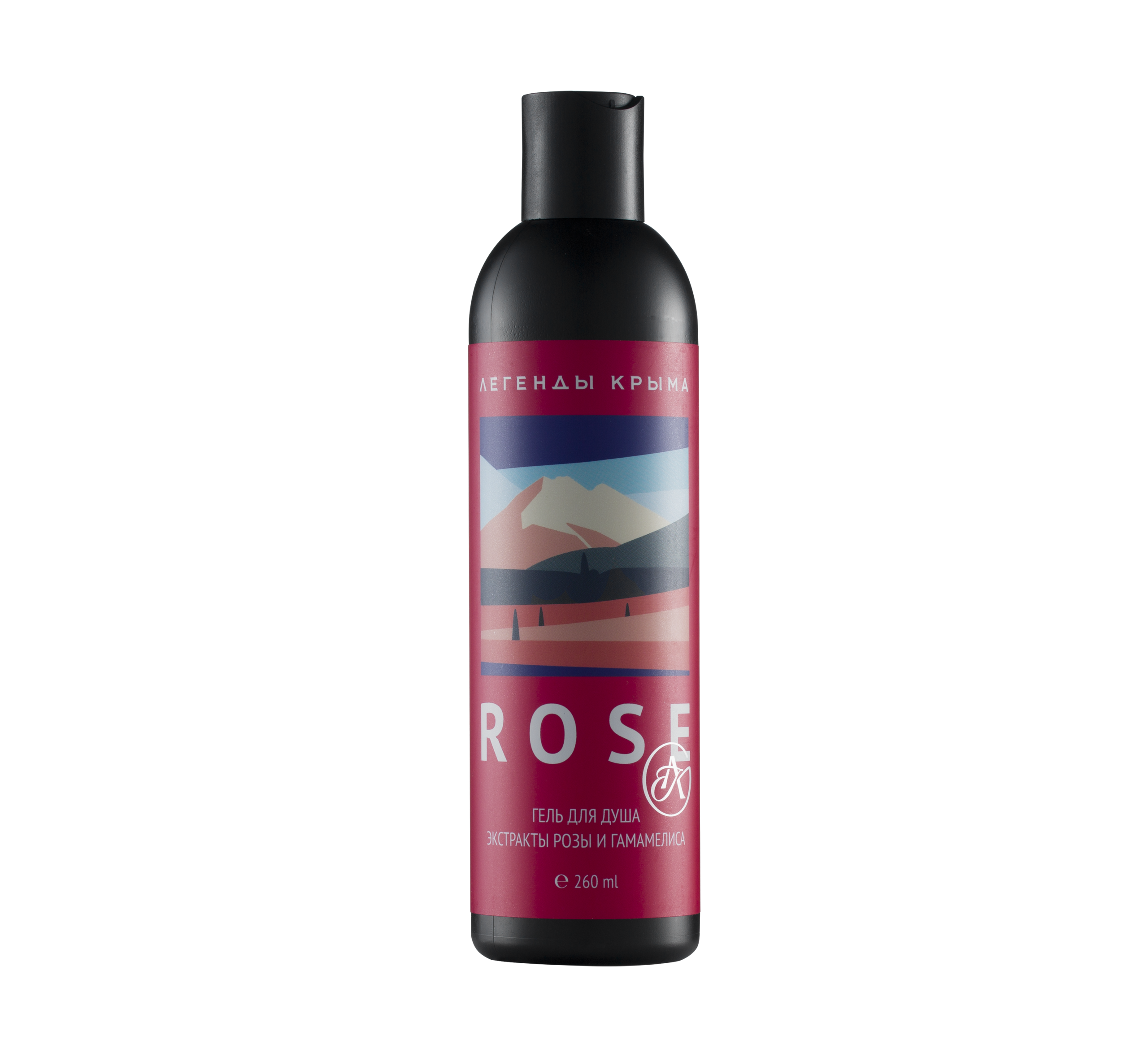 Гель для душа Легенды Крыма Rose