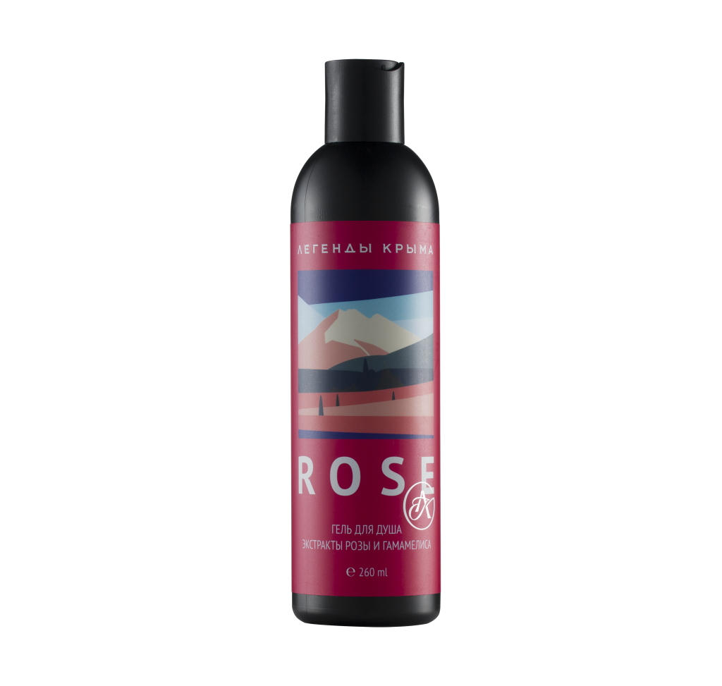 Гель для душа Легенды Крыма Rose